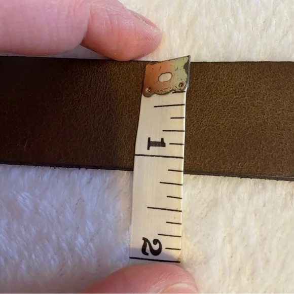 GAP Women’s Brown Faux Leather Belt Classic Capsule Minimalist - Picture 4 of 4